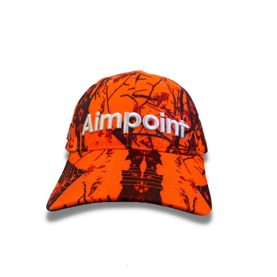 Casquette AIMPOINT Camo / orange fluo