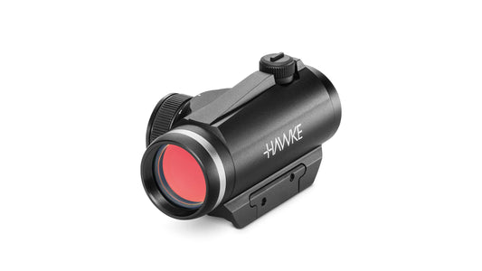 Point rouge 1x25 avec montage pour Weaver 21mm inclus - Viseur marque HAWKE