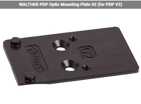 Embase Walther PDP pour montage point rouge - marque WALTHER