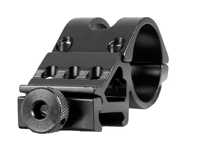 Montage avec anneau 25,4mm déporté pour rail Picatinny / Weaver (21 mm) - METAL