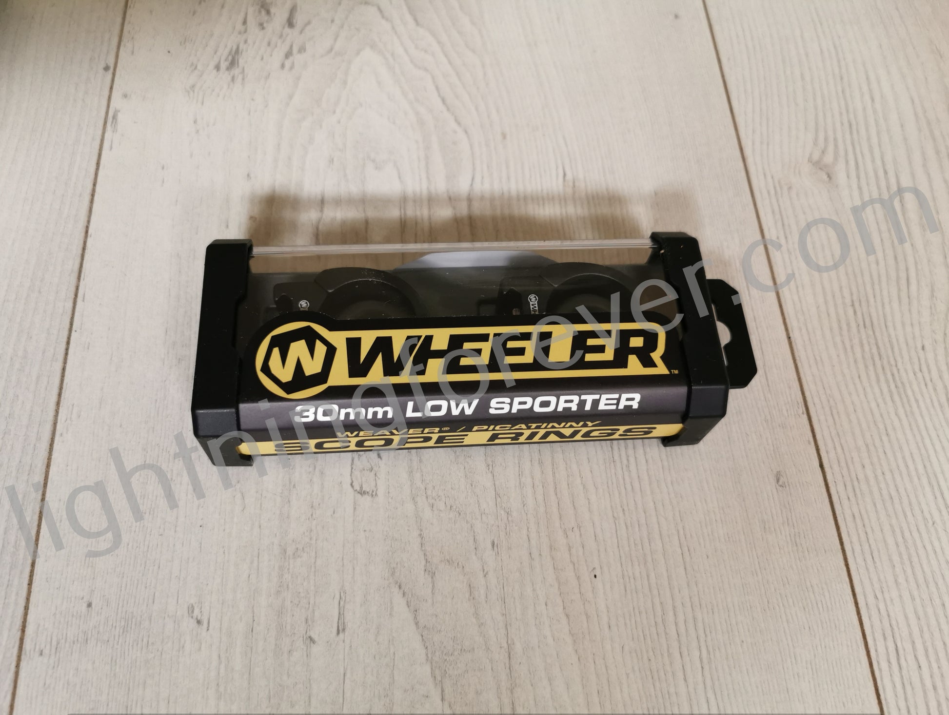 Colliers WHEELER Sporter Bi-Weaver 30 mm pour rail Weaver et Picatinny (21 mm) profil BAS