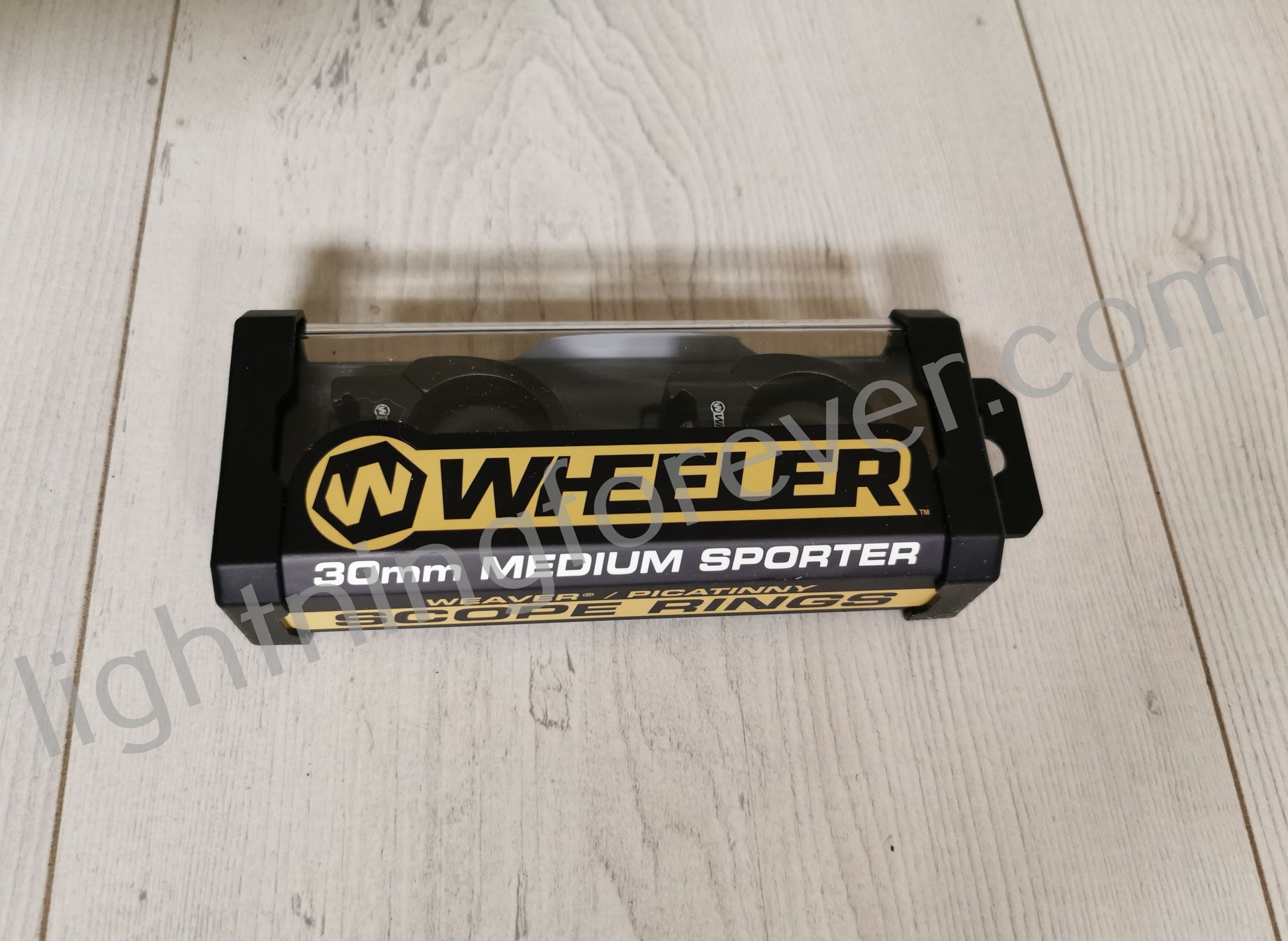 Colliers WHEELER Sporter Bi-Weaver 30 mm pour rail Weaver et Picatinny (21 mm) profil medium package