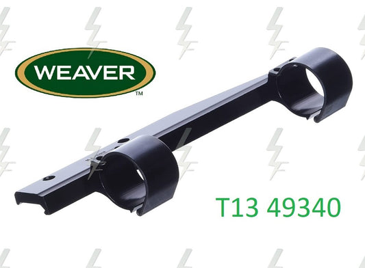 Base de fixation latérale Weaver Haut avec anneaux 25.4mm / 1" - Marque WEAVER série Classic (T1349340)